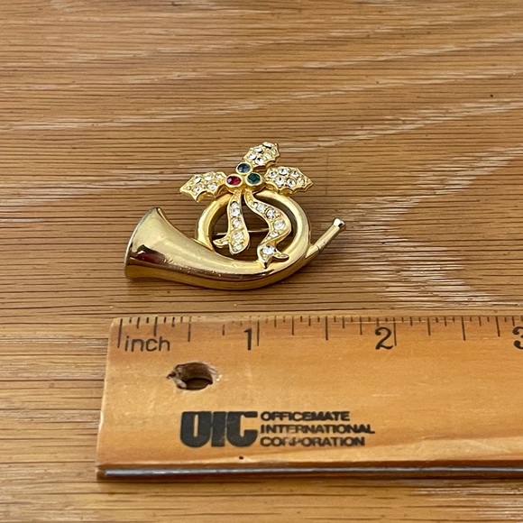 Vintage Christmas brooch. - Picture 5 of 7